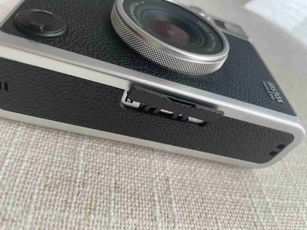 instax mini Evo　USB端子